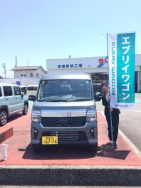 マイナーチェンジエブリイワゴン試乗できます！